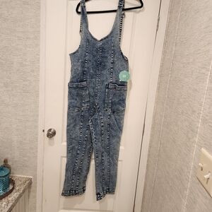 Blakeley Designs Stretchy Overalls Size S/M BNWT